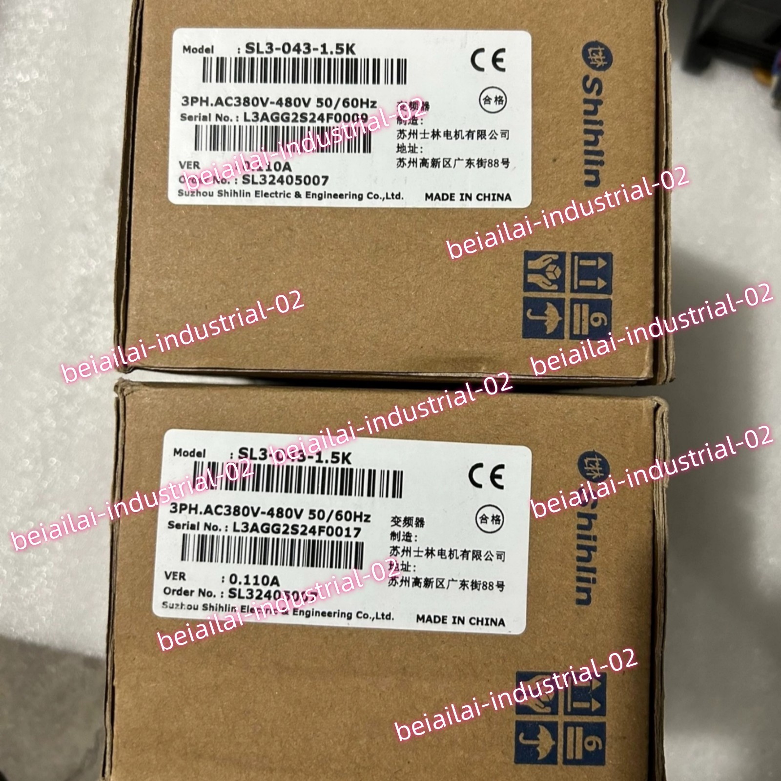 shihlin SL3-043-1.5K Inverter#1pcs new in box