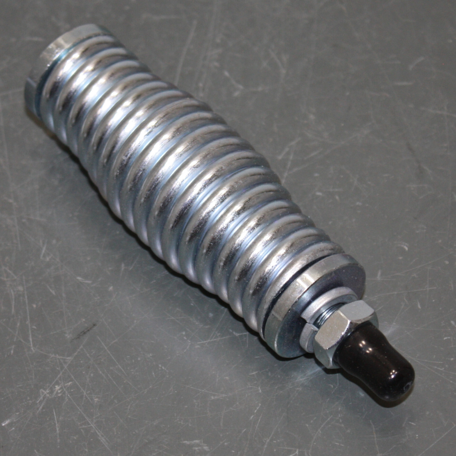 Checkers Warning Whip Spring Mount FS7006, Screw Base, for 3ft to 8ft Flag