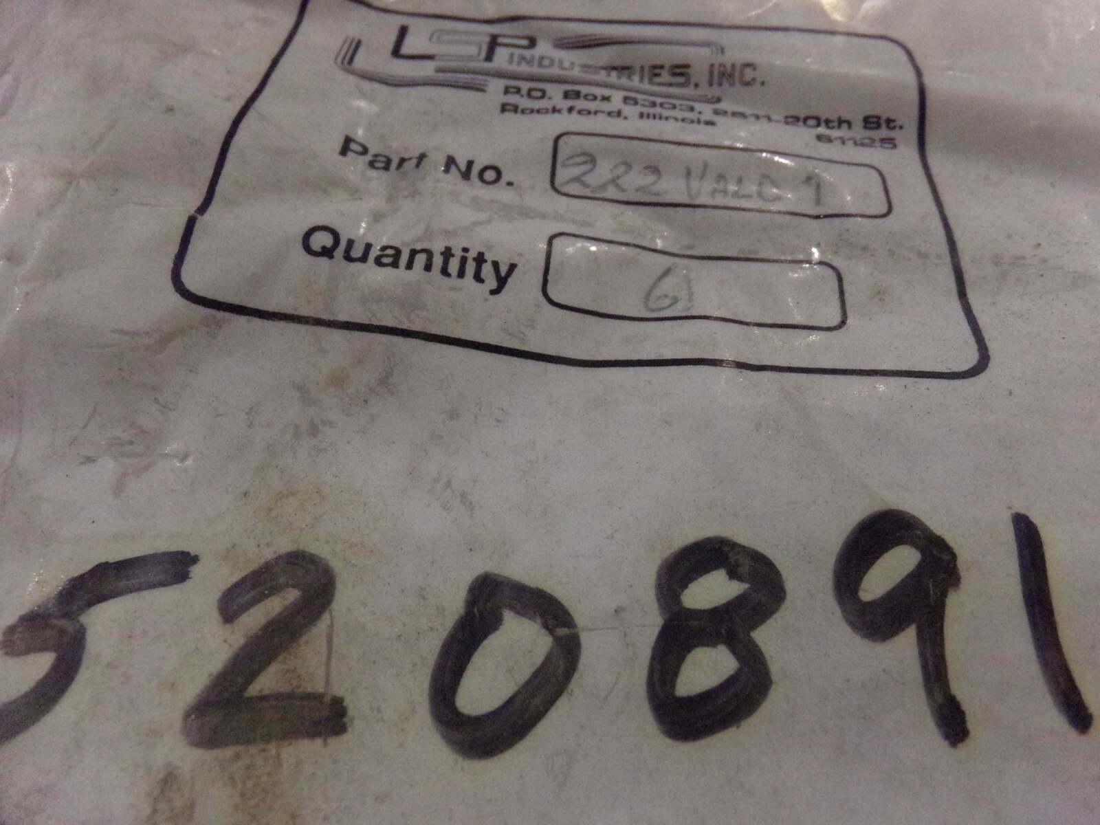 NEW LSP Industries 222 VALO 1 520891 *FREE SHIPPING*