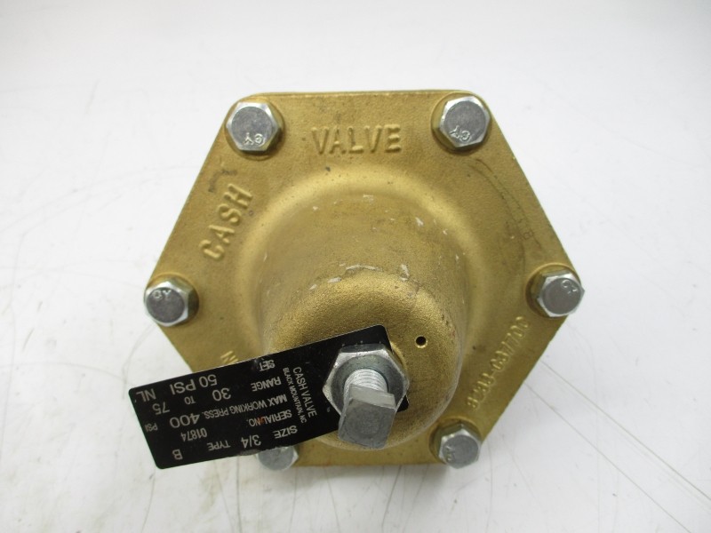 CASH VALVE TYPE B 30-75PSI 3/4″ NSNP