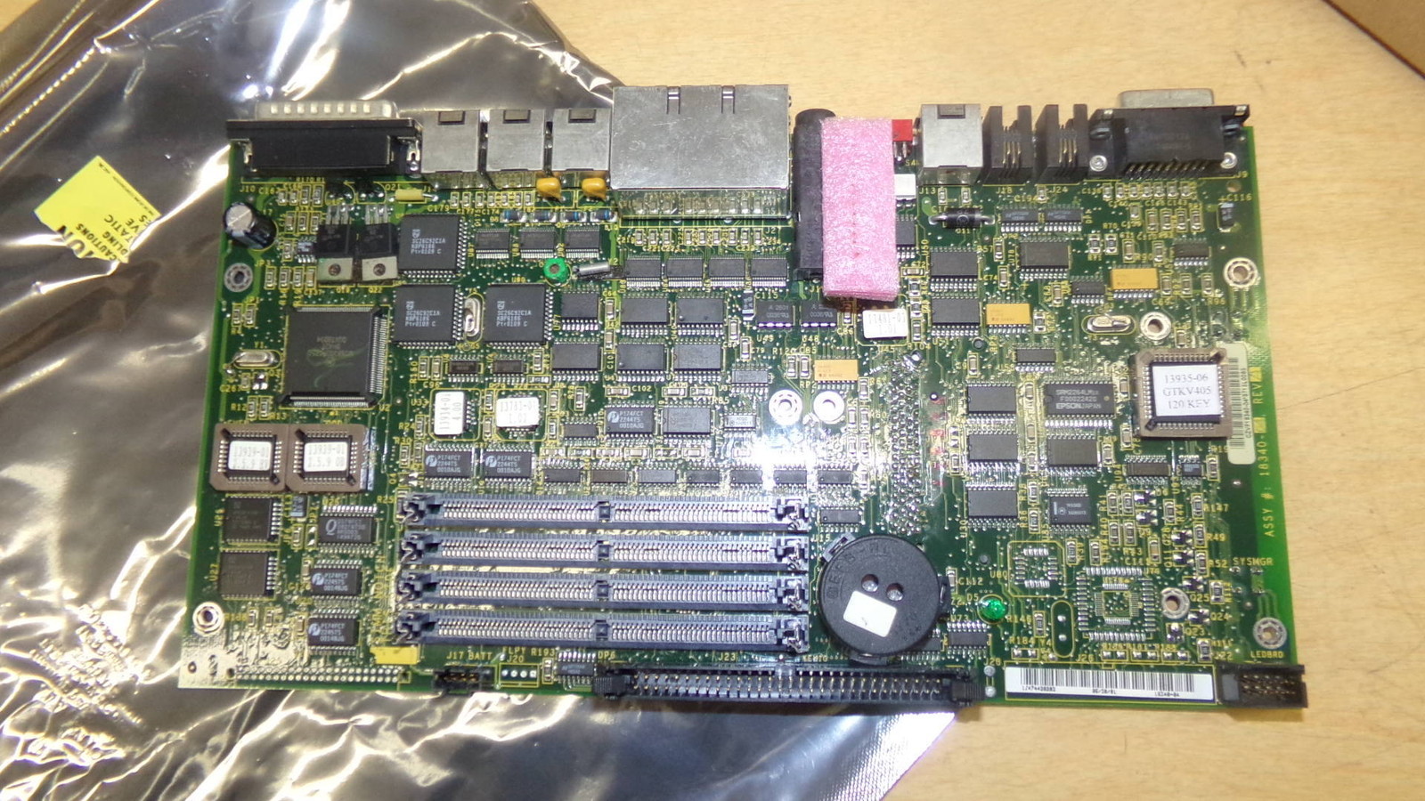 Ruby CPU 4 Main Board 18340-04 18341-01 *FREE SHIPPING*