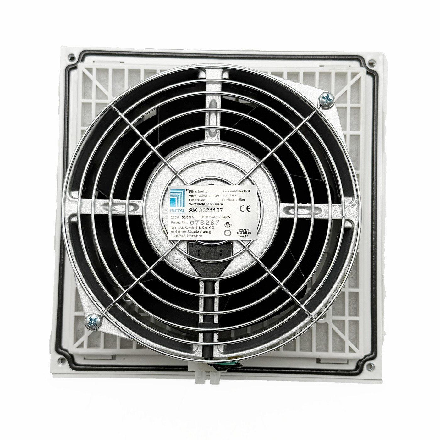 Brand New 1Pcs SK 3324107 230VAC Rittal Fan SK3324107 SK 3324 107 SK3324.107