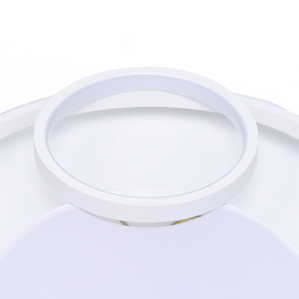 110V Modern Acrylic LED Ceiling Light Round Lamp Home Decor Living Room Bedroom