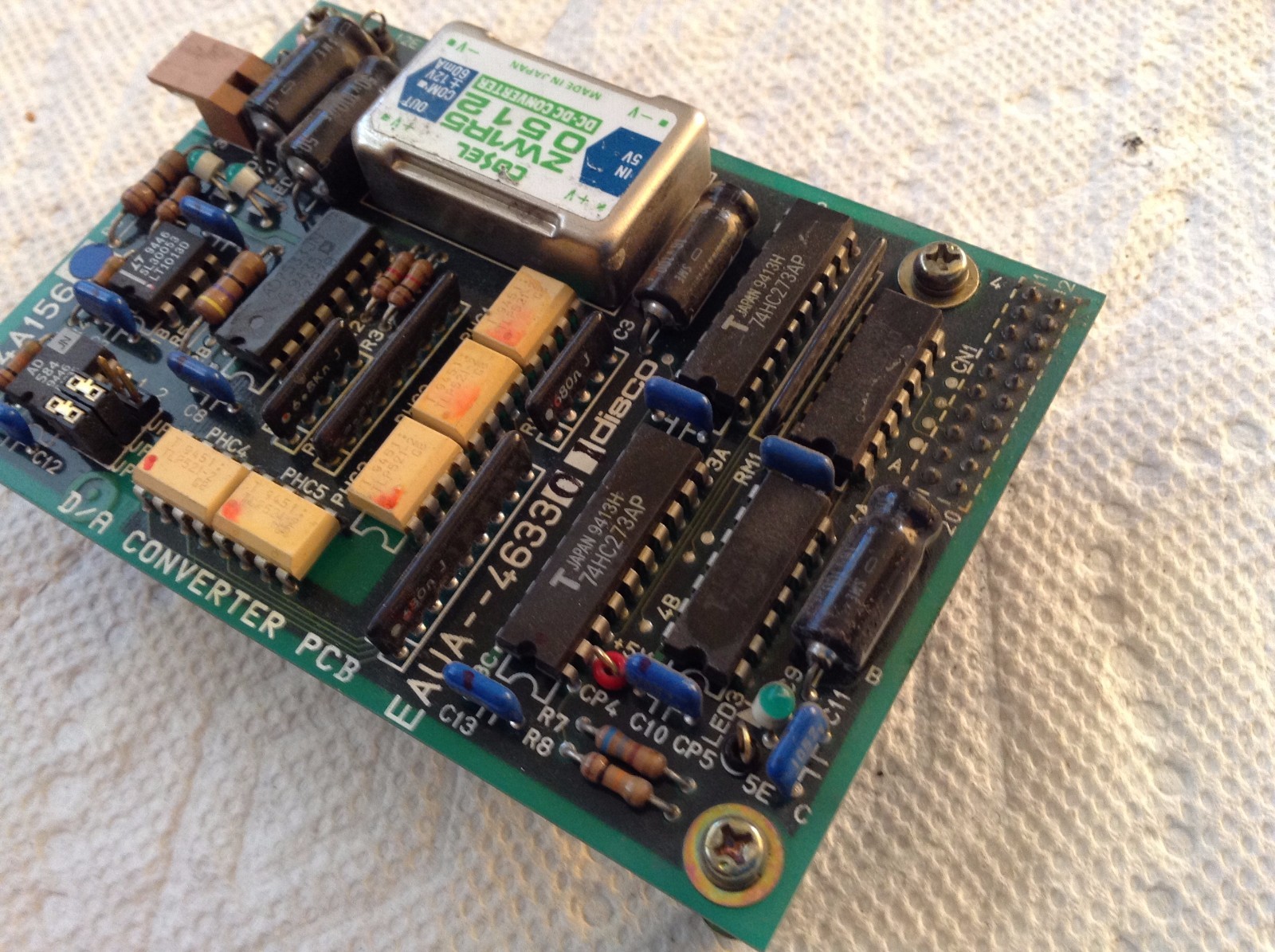 Disco 4TP-4A156 Board D/A Converter EAUA-463301 FAPCB-0474