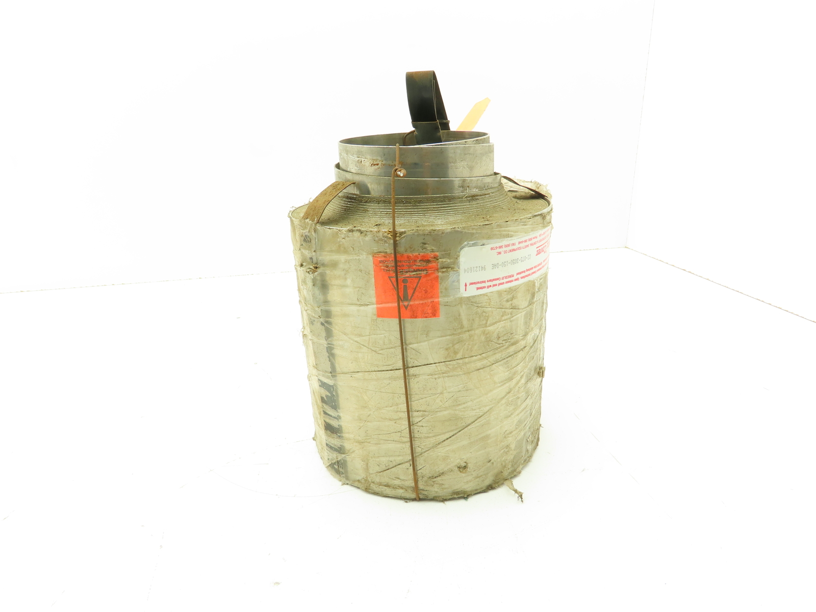 Centry Cover CC-075-3050-150-DAE Telescopic Spring Ballscrew Cover 301 Stainles