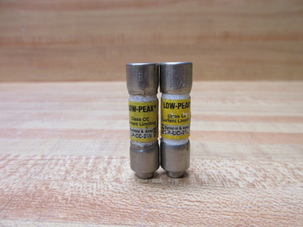 Buss LP-CC-2-1/2 Bussmann Fuse Cross Ref 1CX50 (Pack of 2)