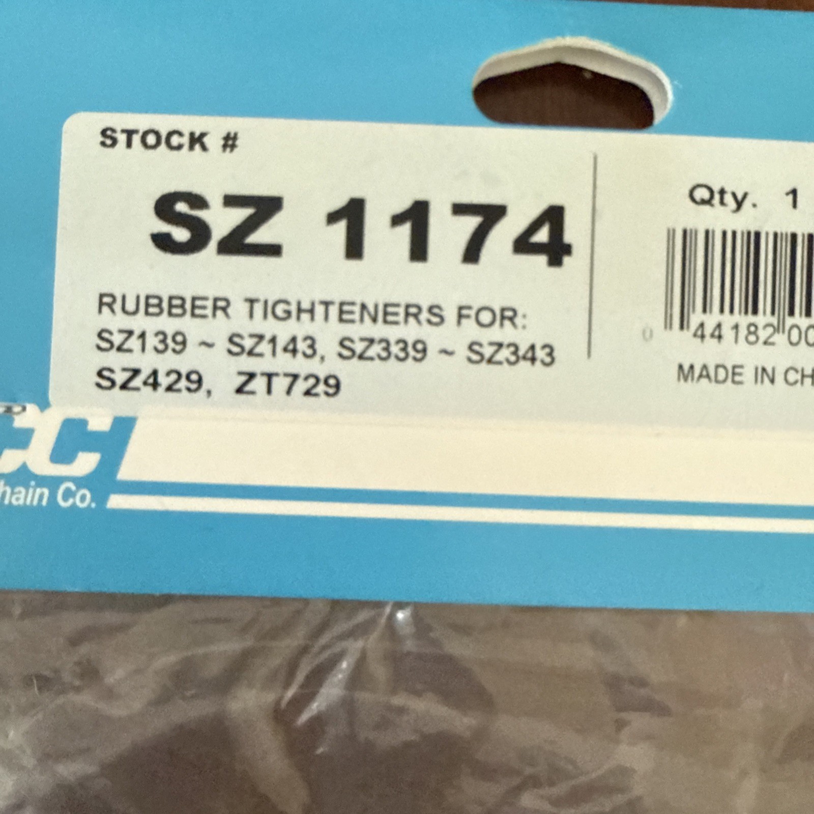 SZ1174 Tire Traction Chain Rubber Tightener For SZ139, SZ143 – 1 Pair – SCC