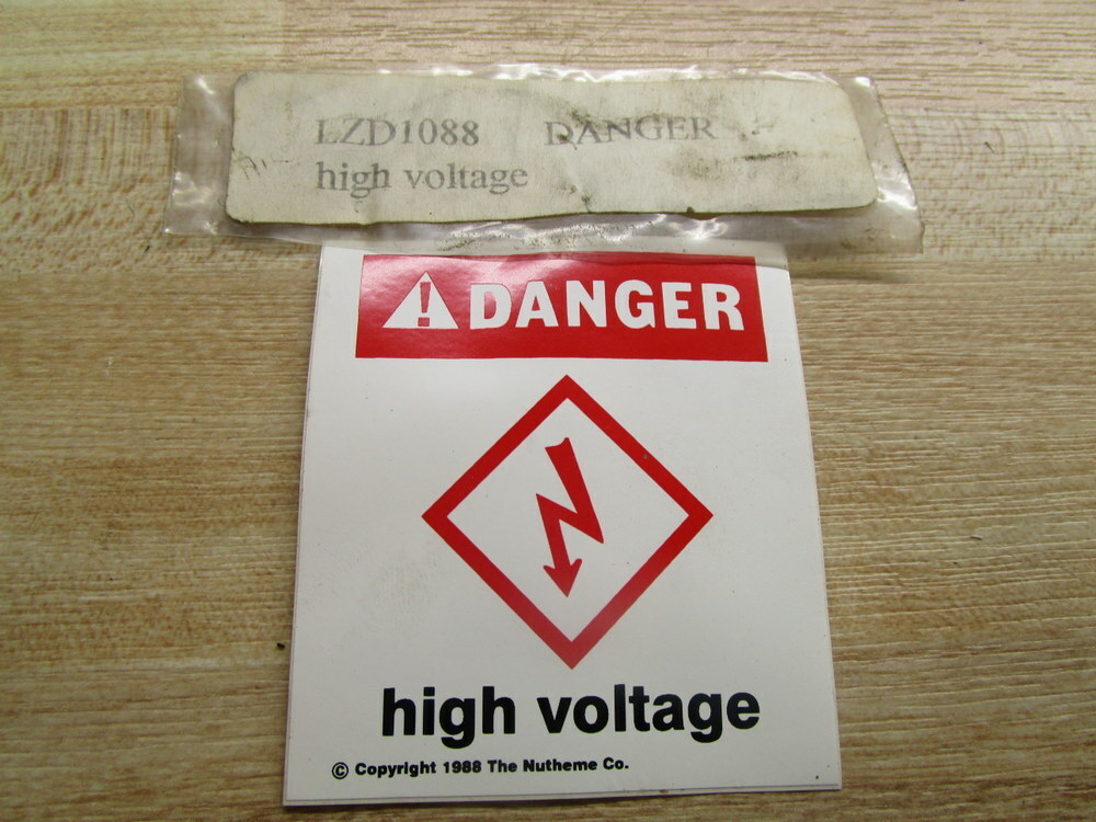 Nutheme Company LZD1088 Label (Pack of 4)