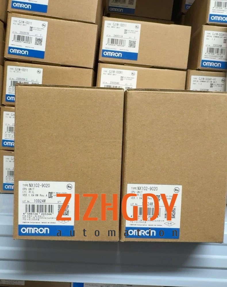 1PC NEW Omron NX102-9020 CPU Unit Original FedEx or DHL or UPS