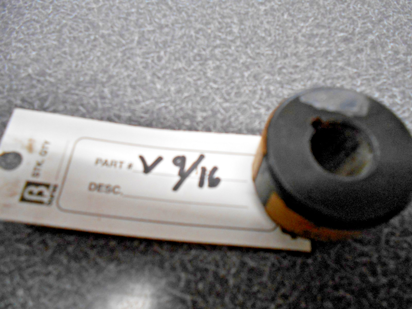 Weld-On Hub, Series V9/16. Round Bore. Burns/Tisco. NOS!