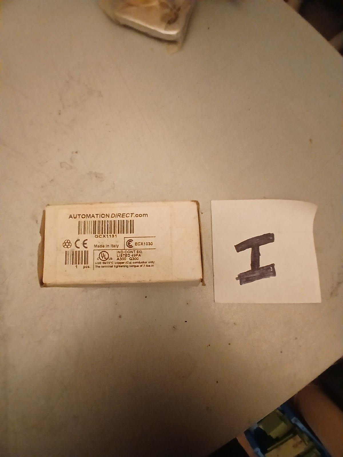 NEW AUTOMATION DIRECT GCX1131 EMERGENCY STOP PUSH BUTTON
