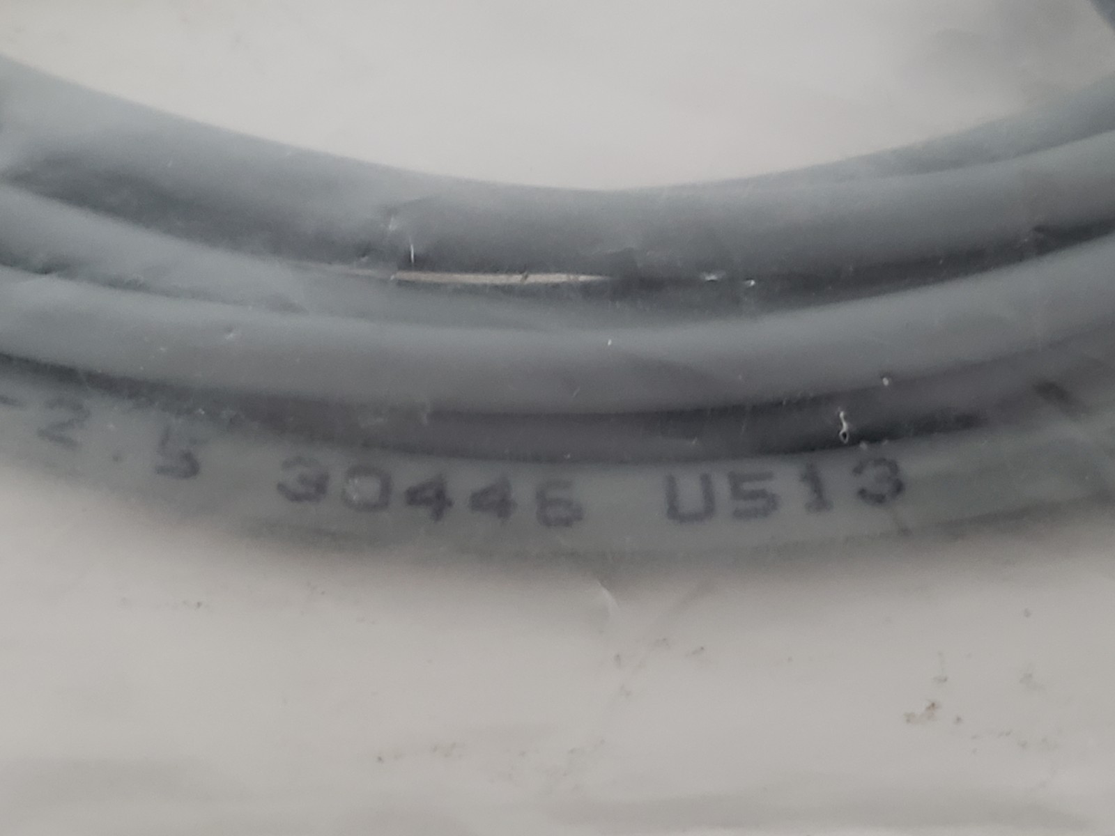 FESTO KMYZ-1-24-2.5 PLUG SOCKET W/CABLE 2 WIRE (30446 U513) NIB