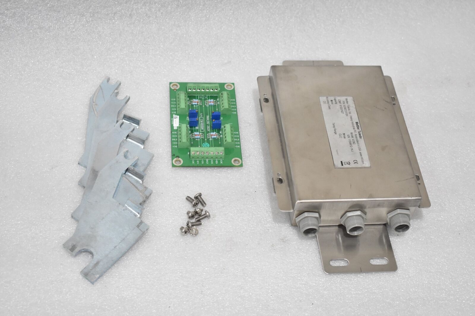 METTLER TOLEDO AJB-015, VLM2C410H JUNCTION BOX FOR LOAD CELL, MODEL VLM2