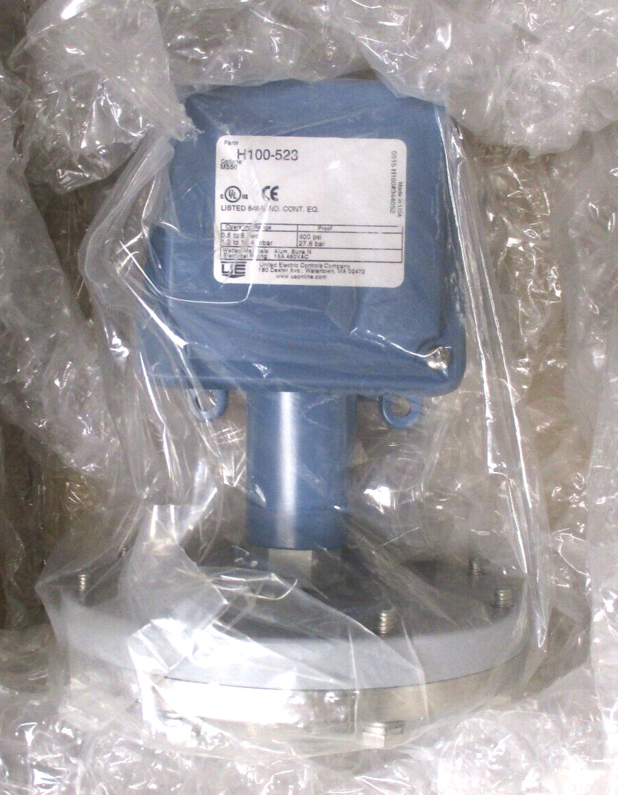 UNITED ELECTRIC CONTROLS , H100-523 , SWITCH-TRANSMITTER