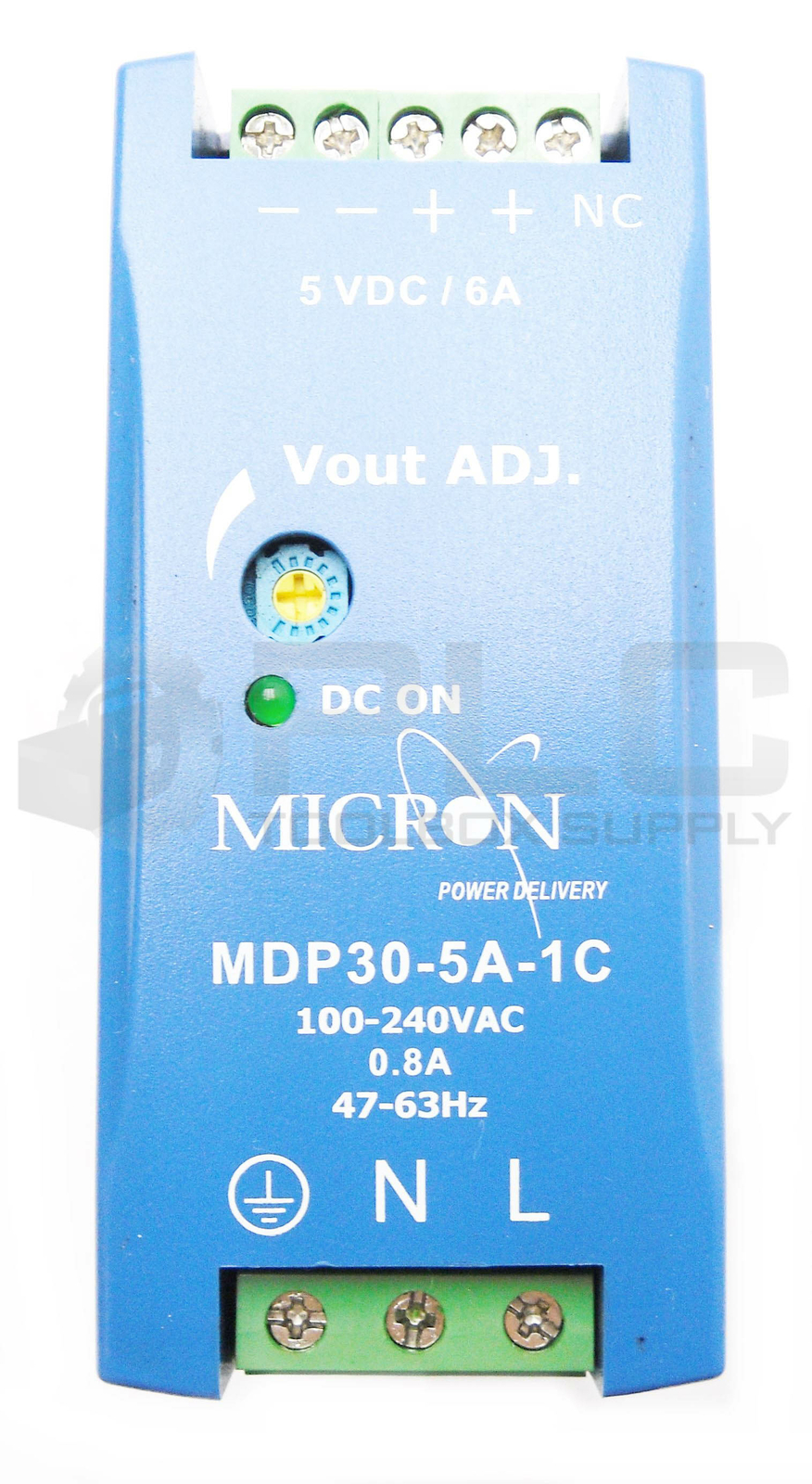 MICRON MDP30-5A-1C POWER SUPPLY 100-240V 0.8A 47-63HZ