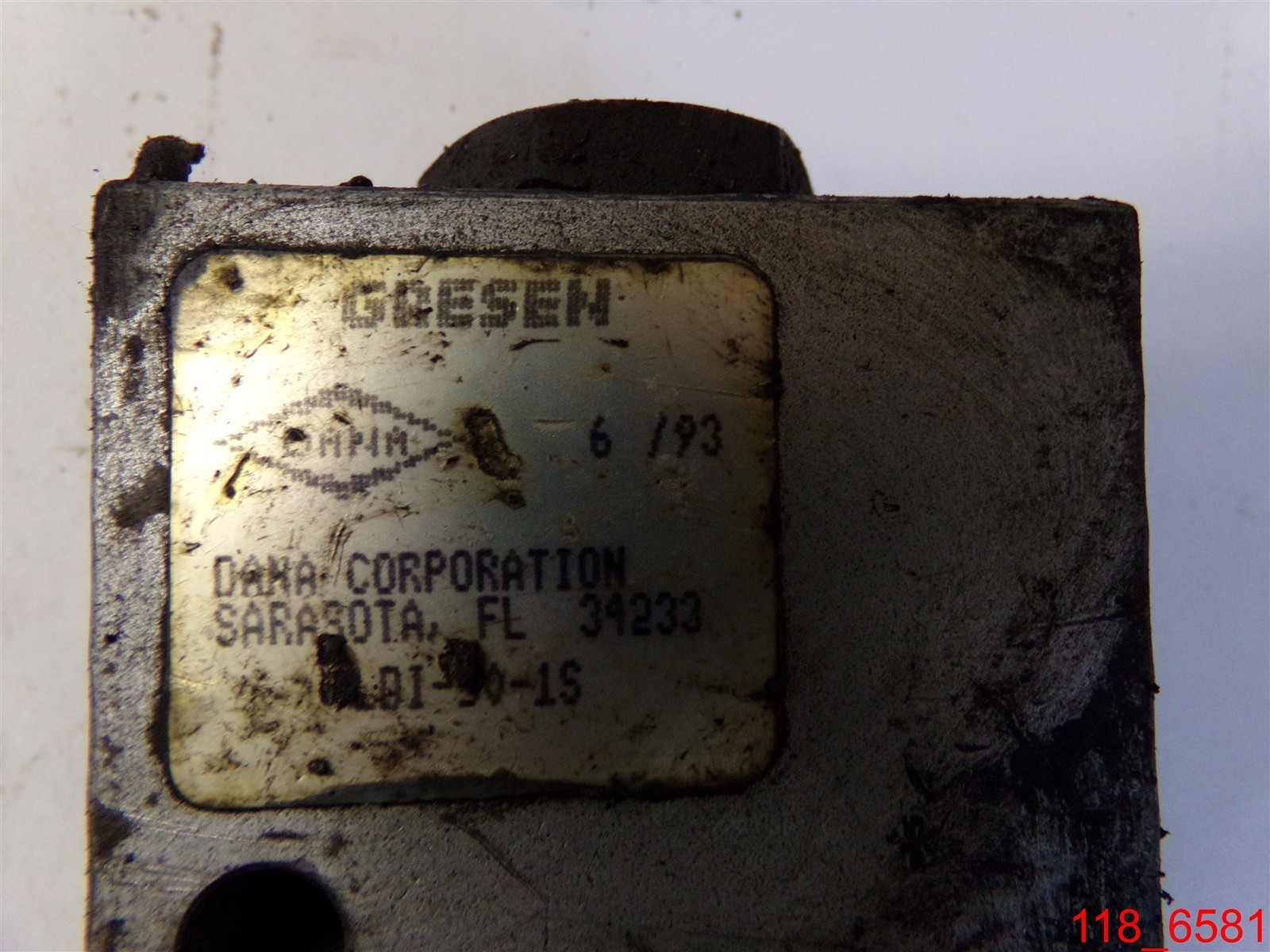 USED Dana Corporation Gresen Relief Valve LDI-50-1S