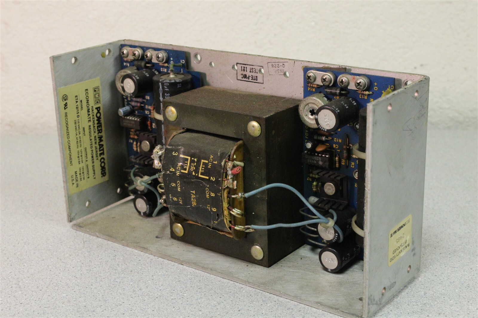 Power/Mate ETA 12115 D Power Supply *FREE SHIPPING*