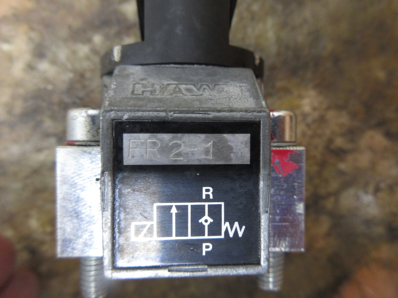 HAWE VALVE FR 2-1 HAWE VALVE FR2-1 HYDRAULIC VALVE