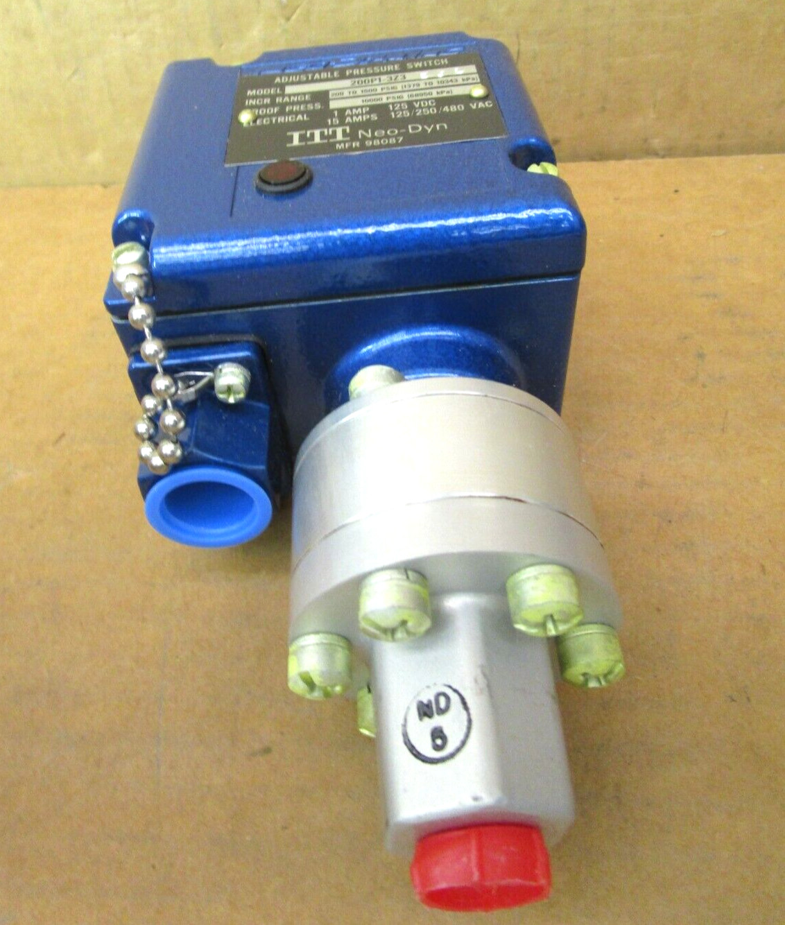 ITT Neo-Dyn 200P1-3Z3EJL Adjustable Pressure Switch 51276LR