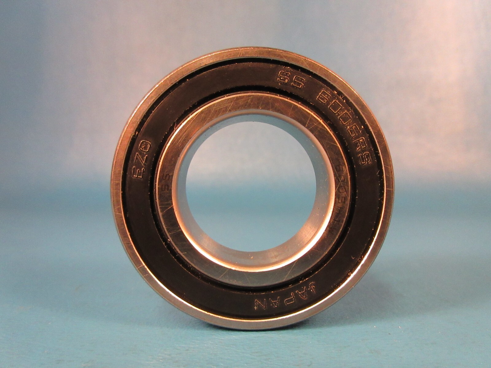 EZO SS 6005 2RS, Japan Single Row Ball Bearing; 25mm Bore; 47mm OD; 12mm Width