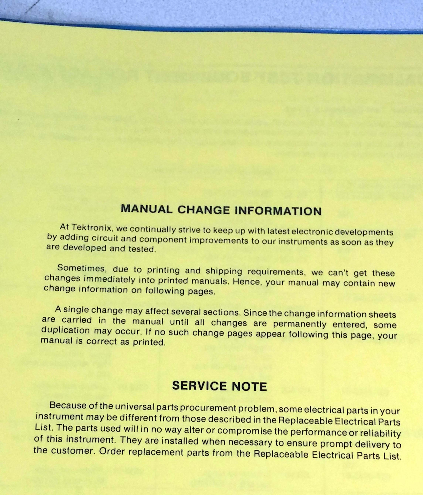 1 USED TEKTRONIX TYPE 528 TV WAVEFORM MONITOR INSTRUCTION MANUAL **MAKE OFFER**