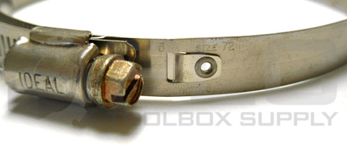 BOX OF 8 NEW IDEAL 5372 CLAMPS FOR 4-4 1/2″ HOSE