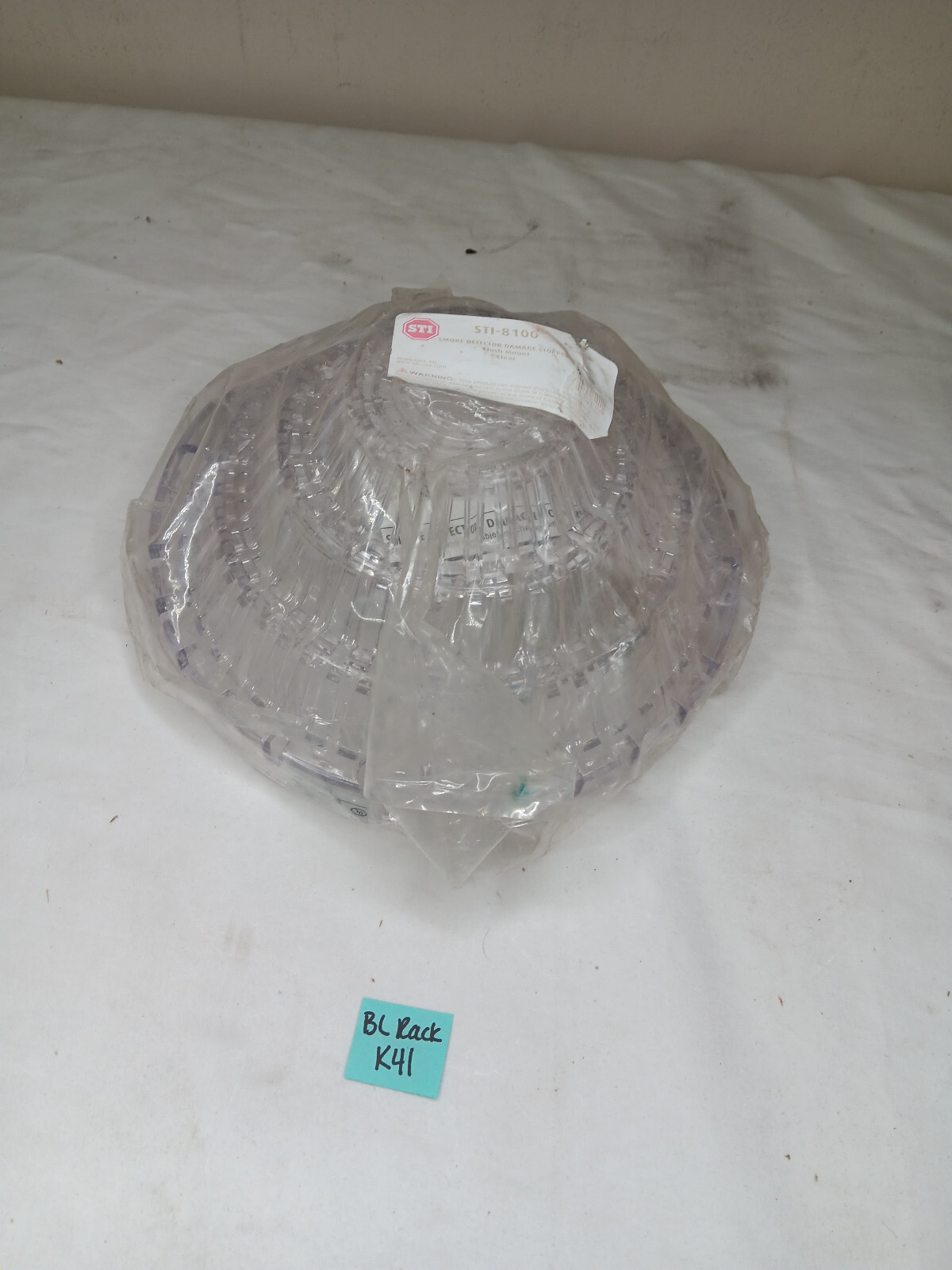 STI-8100 Smoke Detector Damage Stoper Flush Mount-Clear