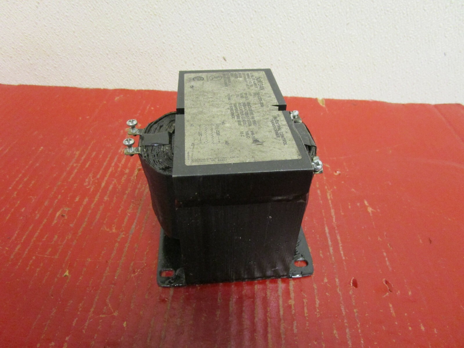 DONGAN SINGLE PH TRANSFORMER 50-0375-054 120V .375 KVA 500375054
