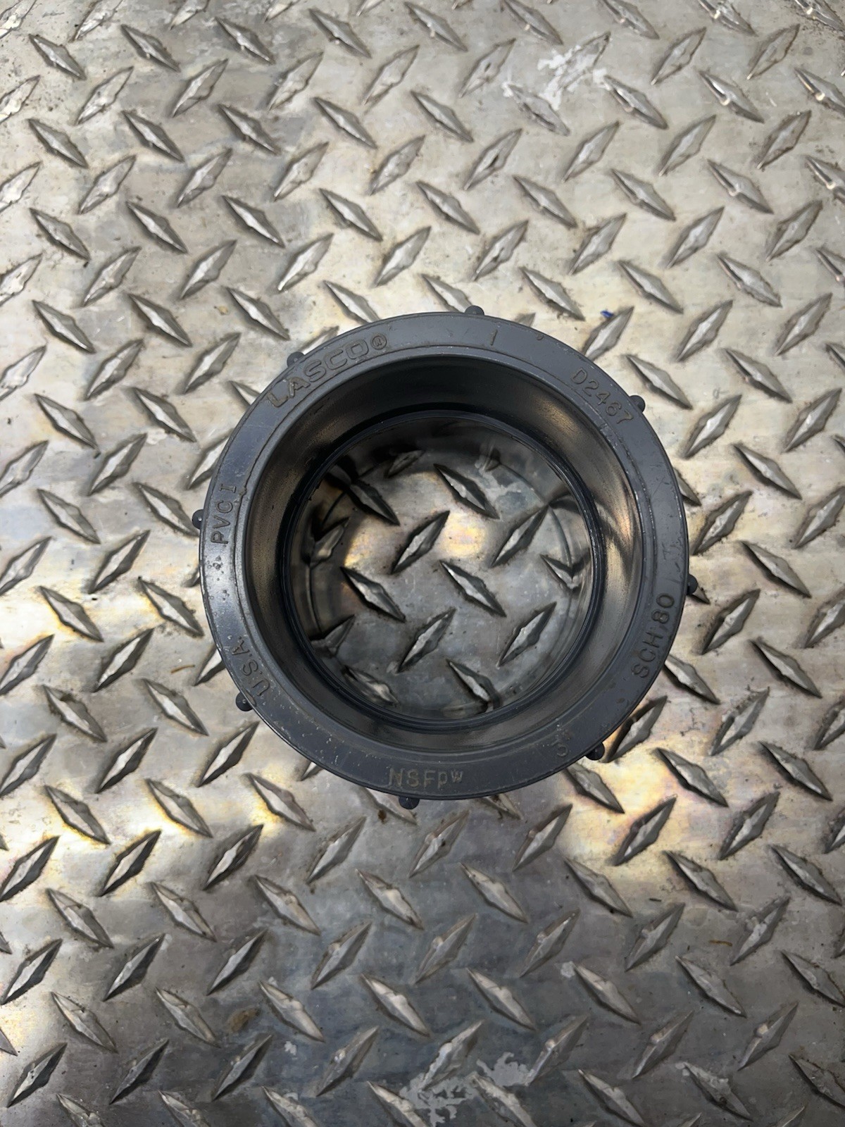 LASCO 3″ SCH80 PVC 1 Coupling Union Straight Fitting D2464/D2467