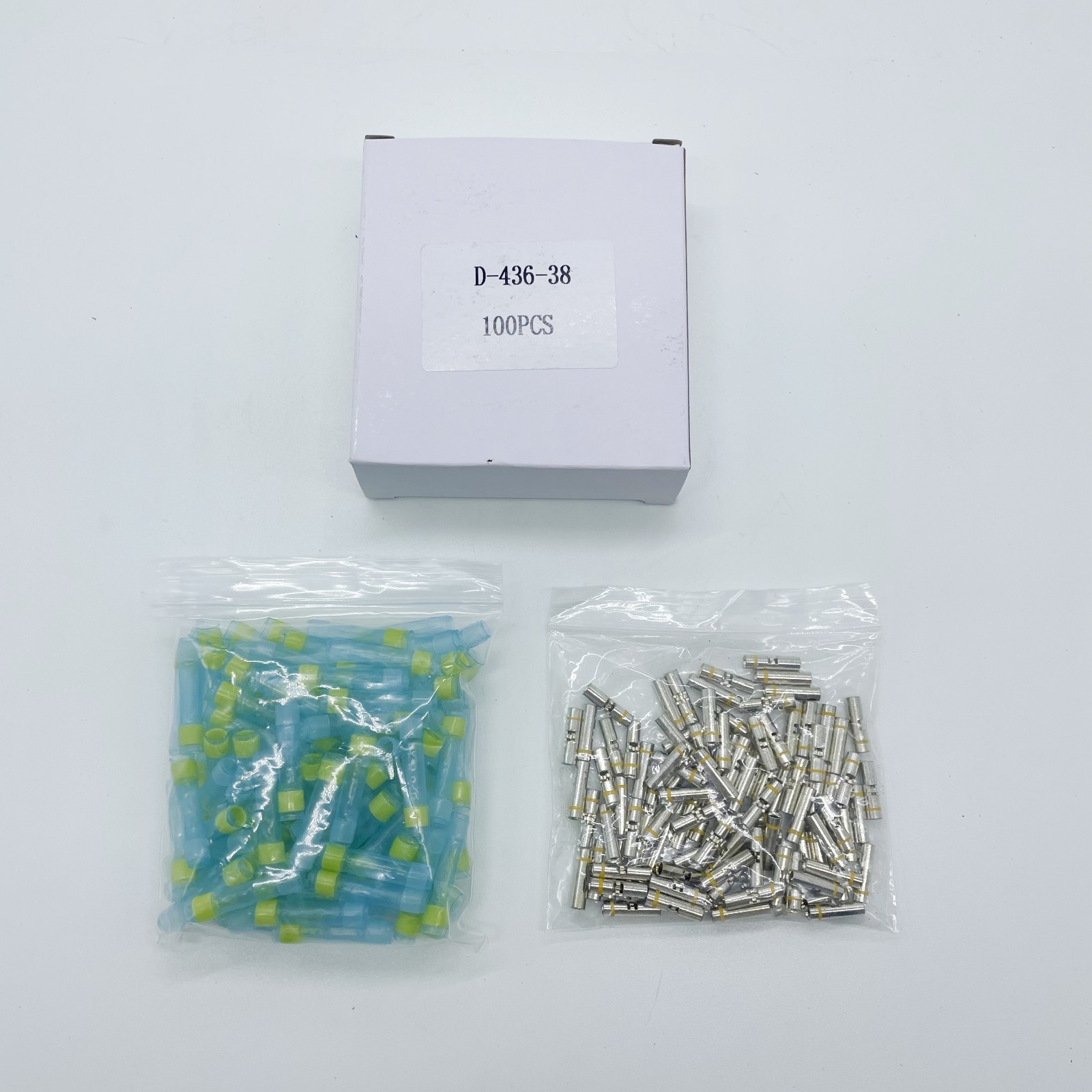 D-436-38 New 100pcs pack Plastic Case terminal for Military Aviation 650076-000