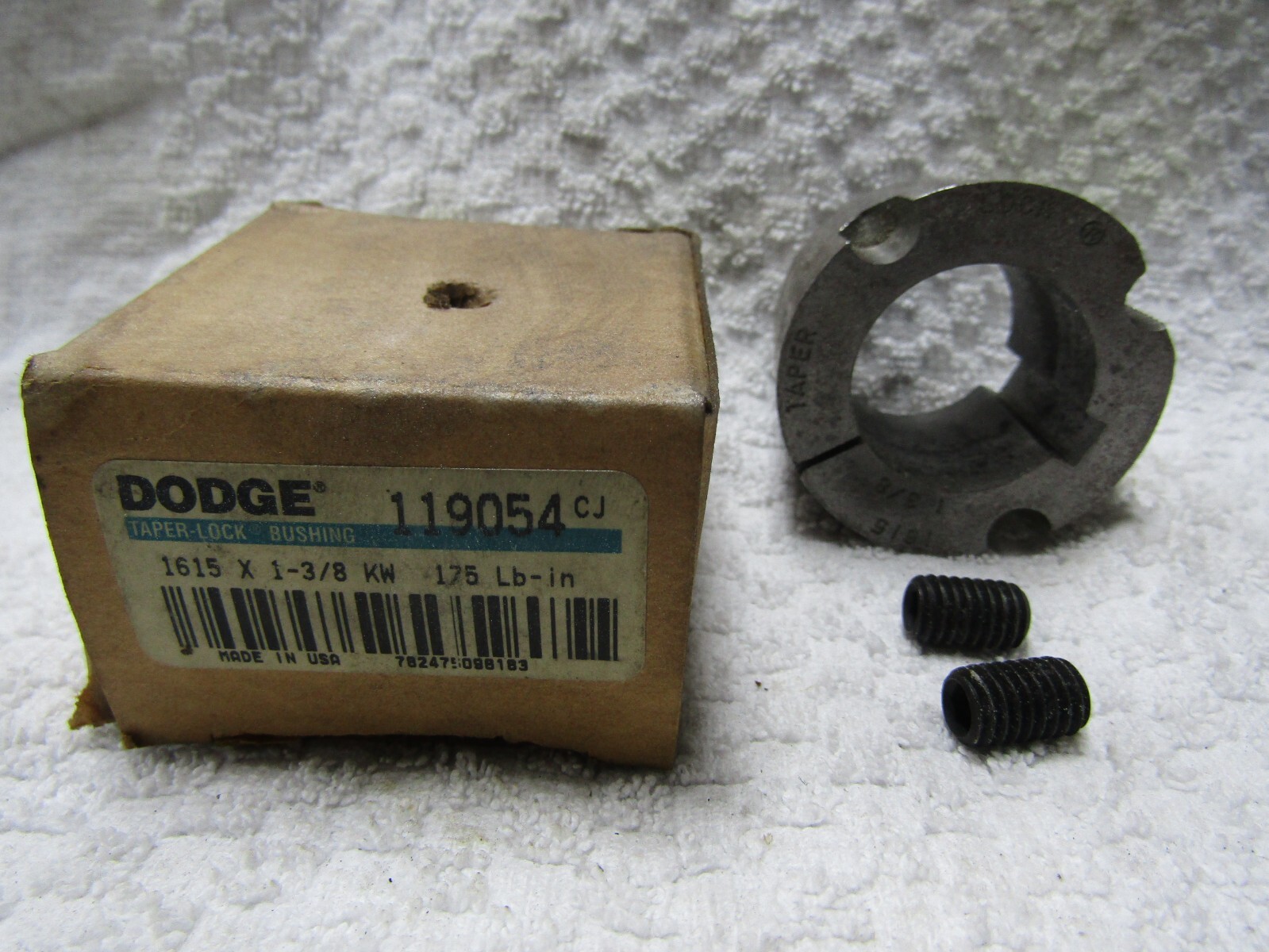 👍 NEW BALDOR DODGE TAPER LOCK BUSHING 1615×1-3/8-KW 119054