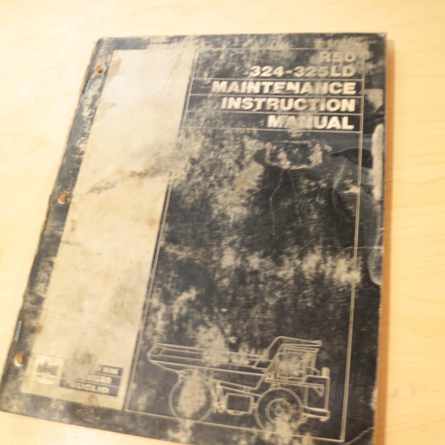 VOLVO EUCLID R50 324 325 DUMP TRUCK Operator Owner Operation Maintenance Manual