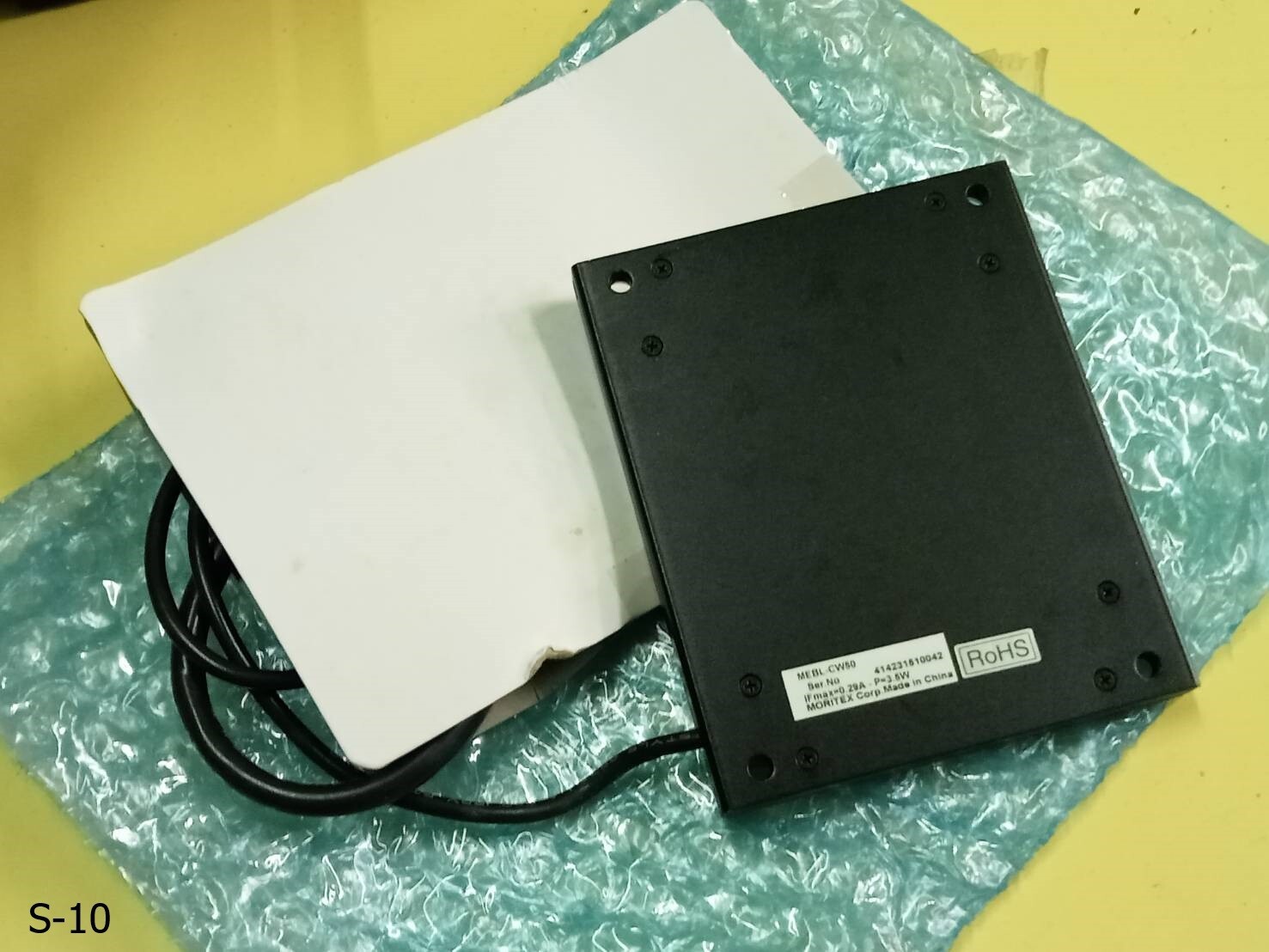 MEBL-CW50 Ser.No 414231510042,IF max=0.29A-P=3.5W.