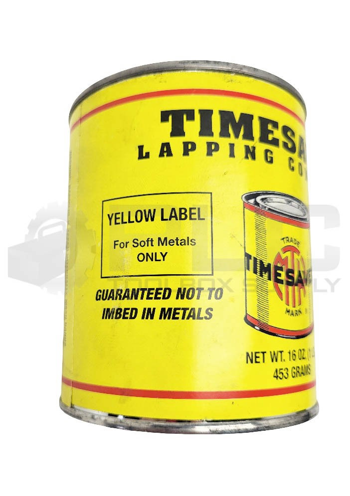 NEW SEALED TIMESAVER LAPPING COMPOUND YELLOW LABEL 40N COURSE SOFT METALS ONLY