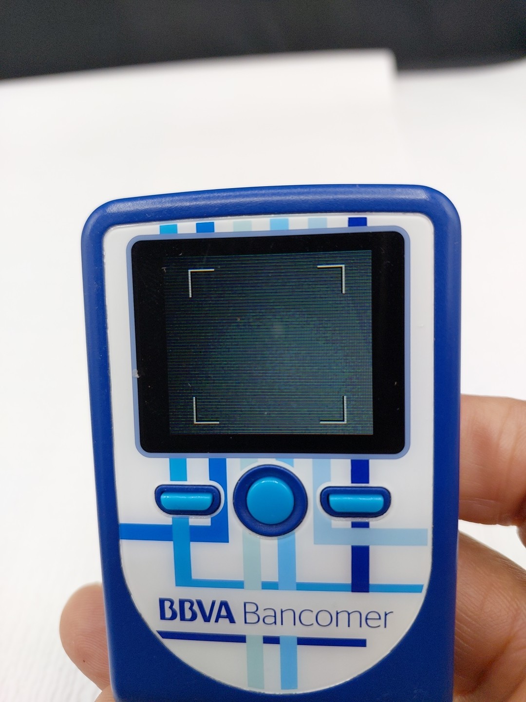 VASCO Digipass 760 Digital Authentication Device BBVA BANCOMER Bank Powered On