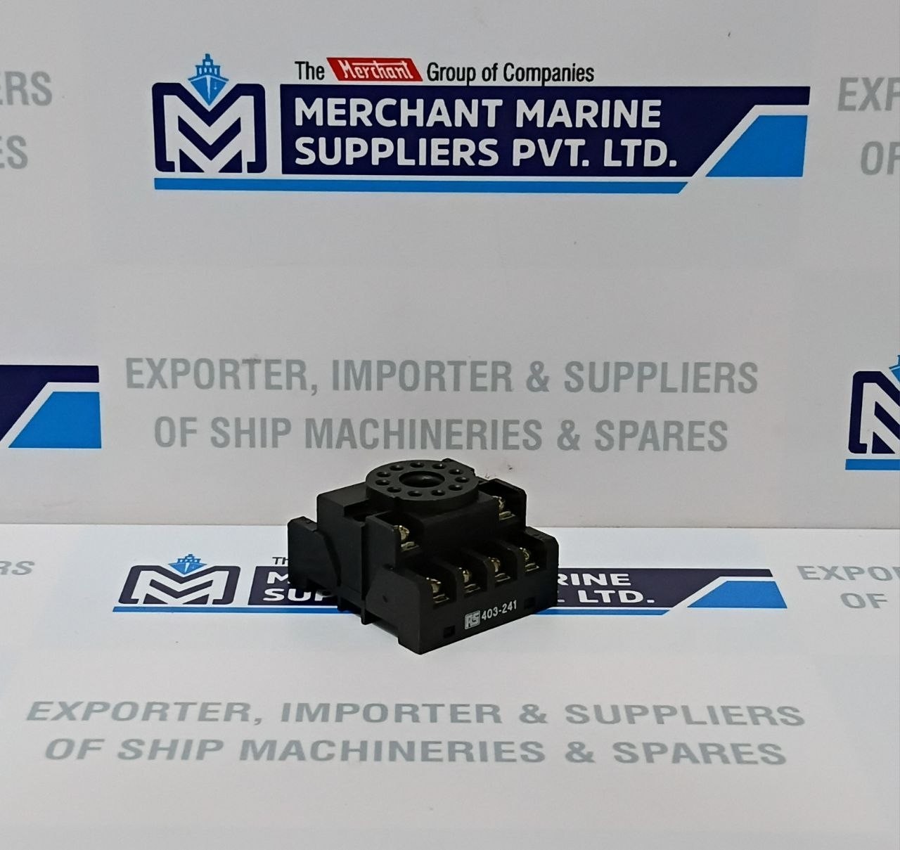 RS 403-241 11 Pin Relay Socket Base