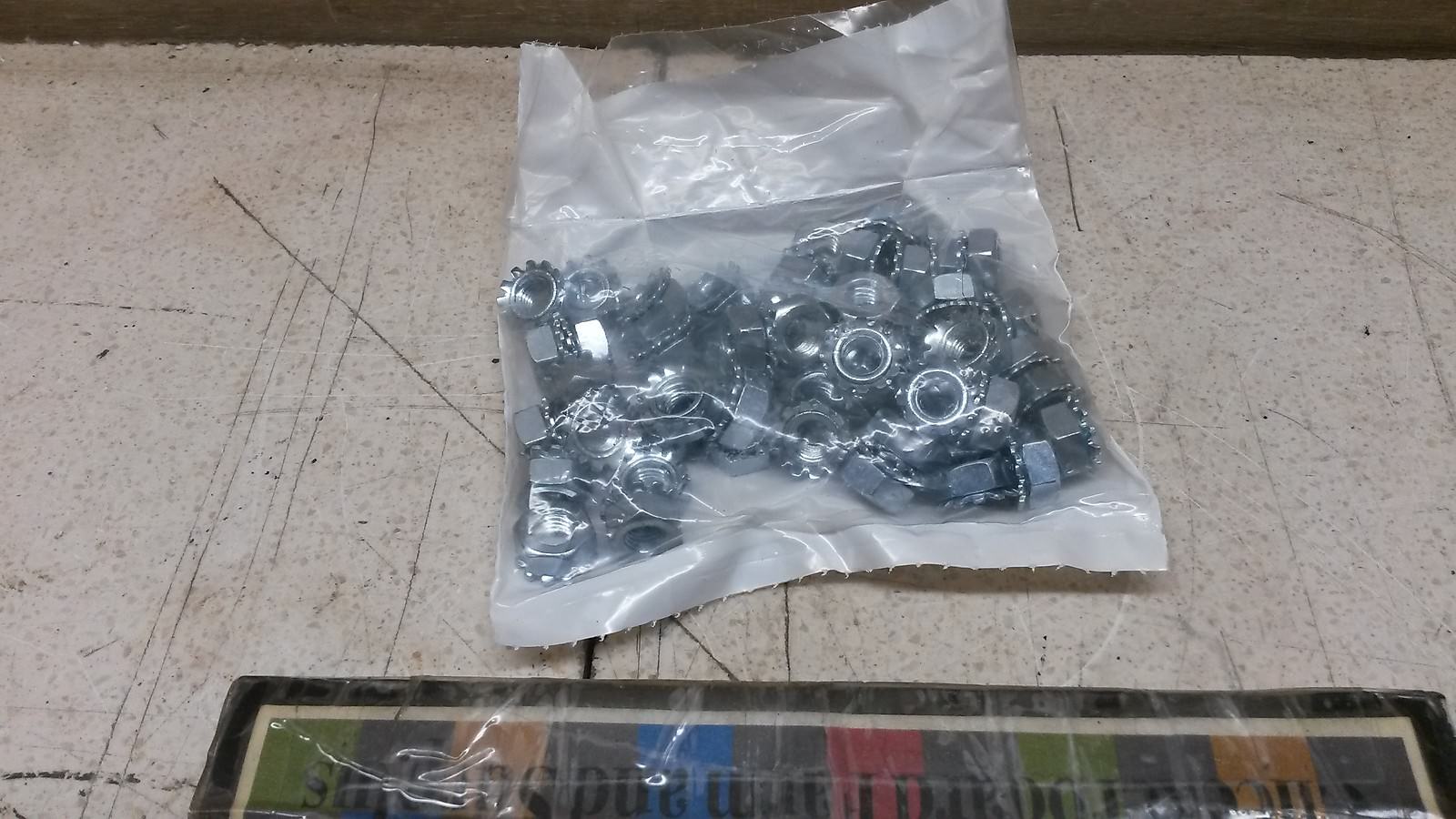 Qty-50 NOS GM Self-Locking Hex Nut 271175 5310PL0726329 HMMWV 1/4″-28