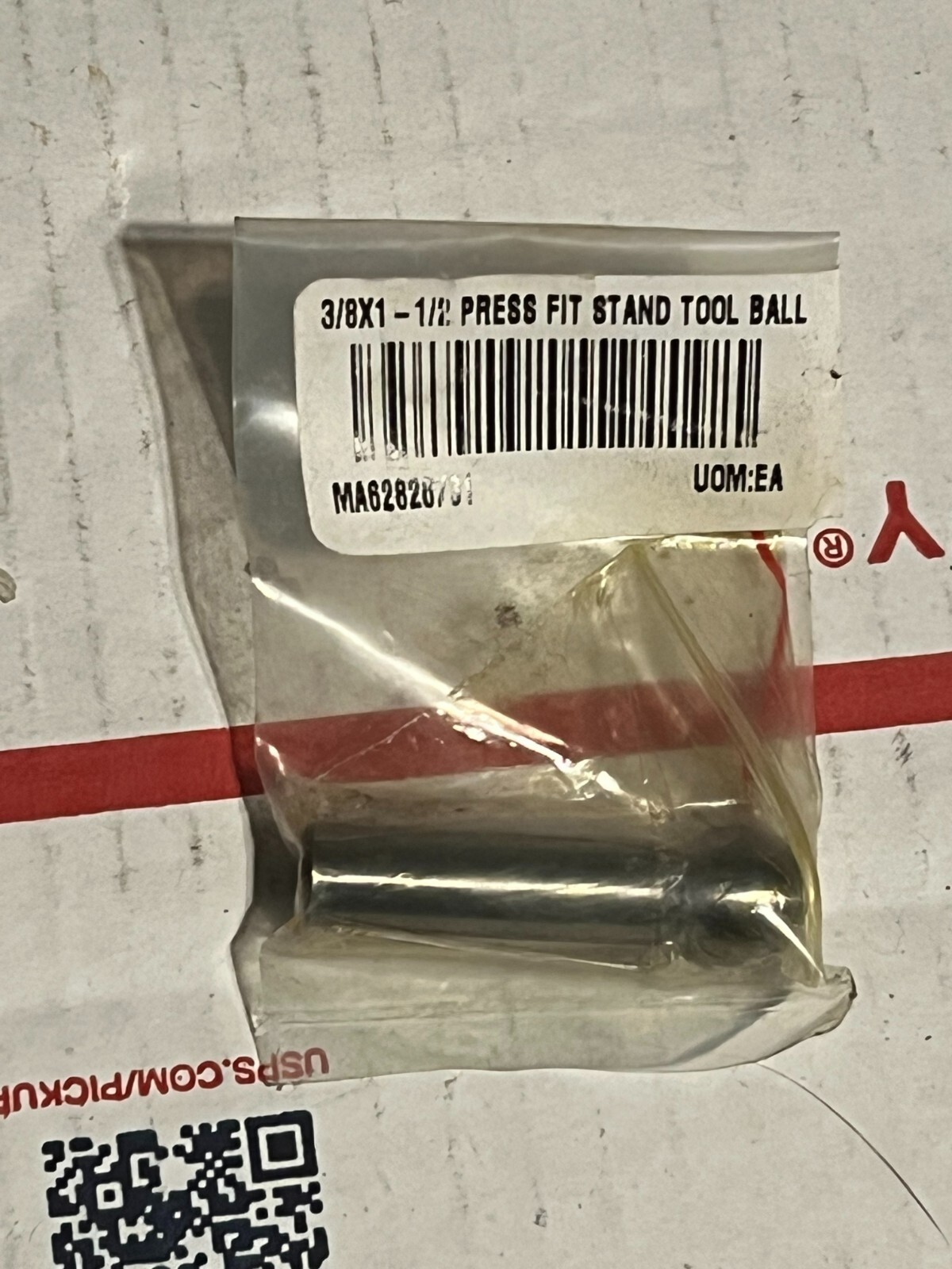 3/8×1-1/2 press fit stand tool ball ma62826731 nos surplus