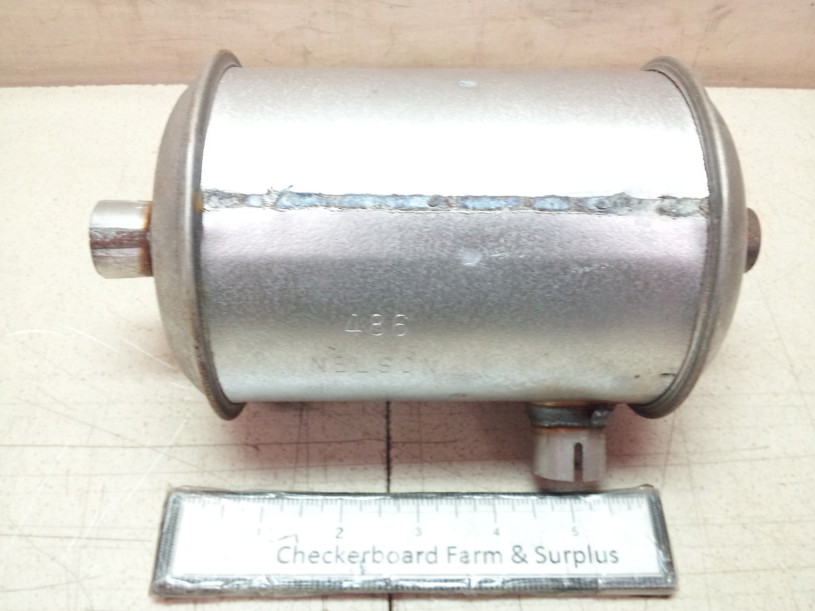 NOS Nelson 486 Exhaust Muffler 10919324 Steel 2990009814929 10N88