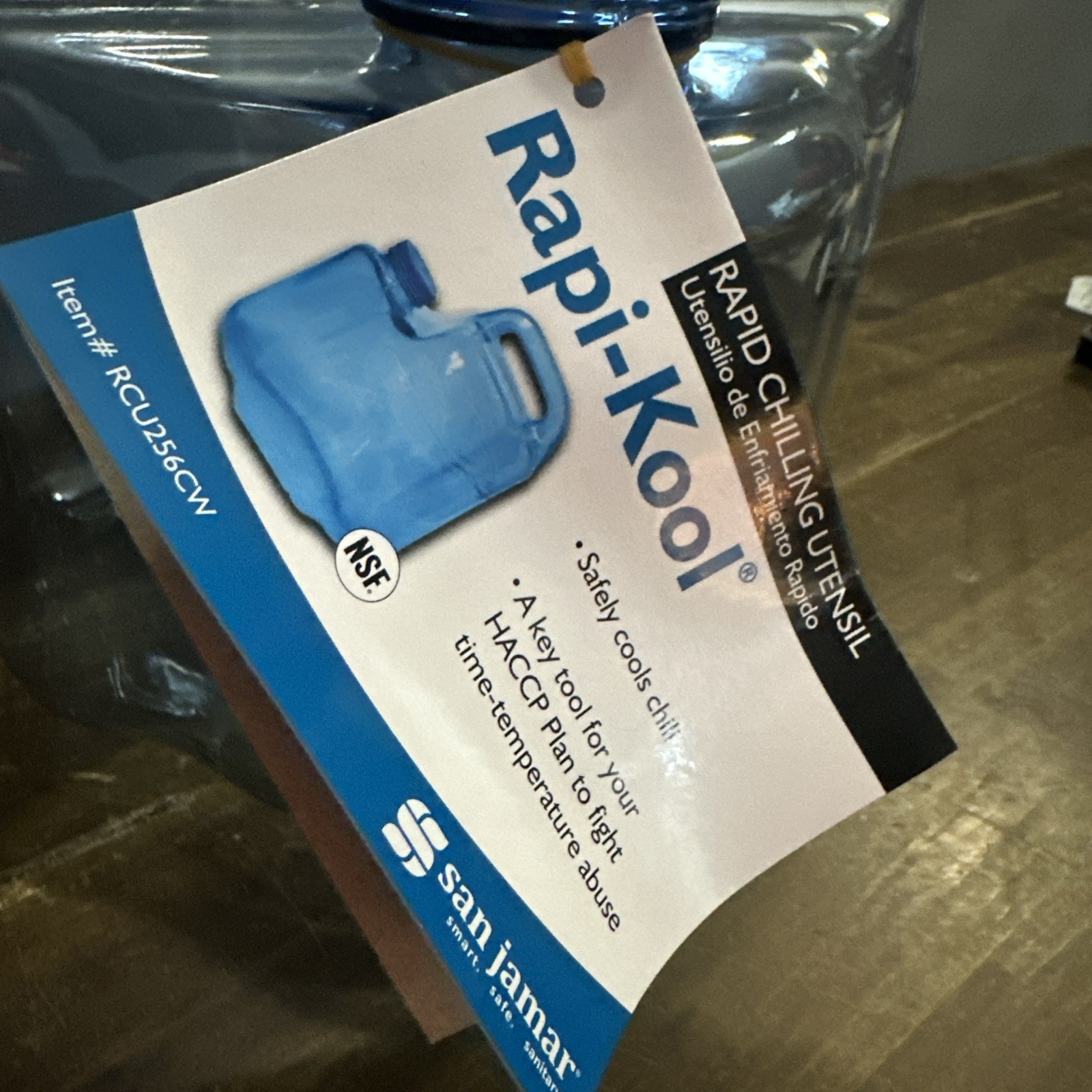 RAPI-KOOL 256OZ for San Jamar RCU256-CW