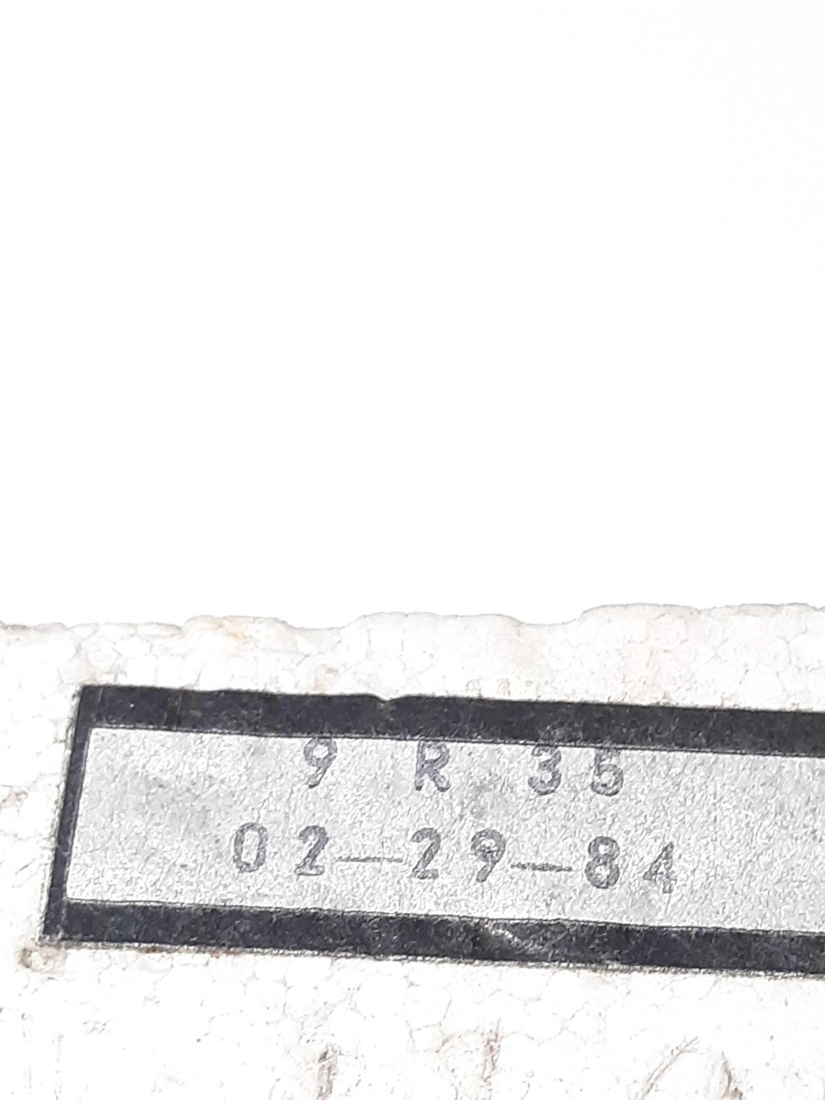 Unknown 9 R 35 02-29-84