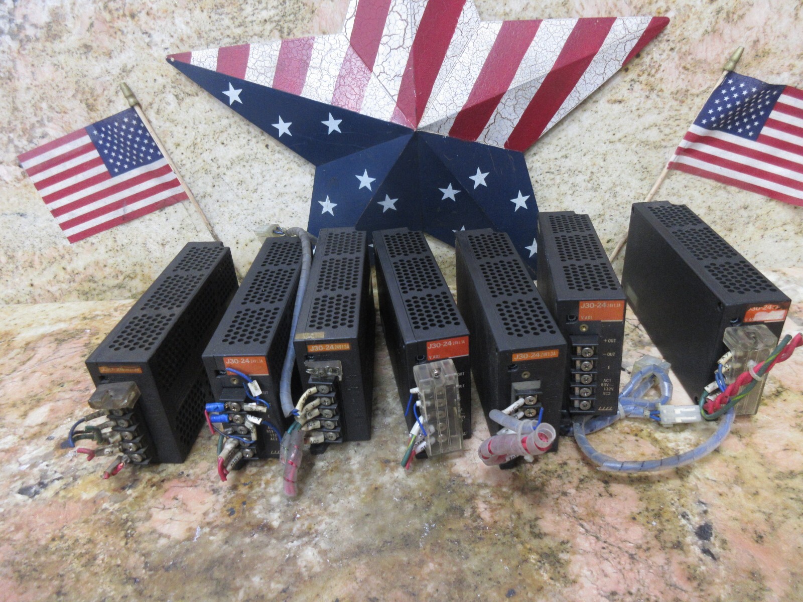 ELCO POWER SUPPLY J30-24 24V1.3A LOT OF 3 PIECES