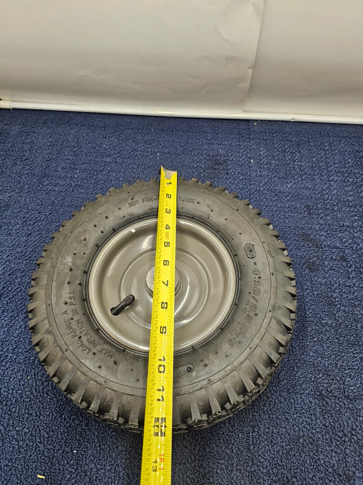 GENERAC 0K4506 Power Systems Wheel 12.8 OD Pneumatic 3/4″ OD AXL