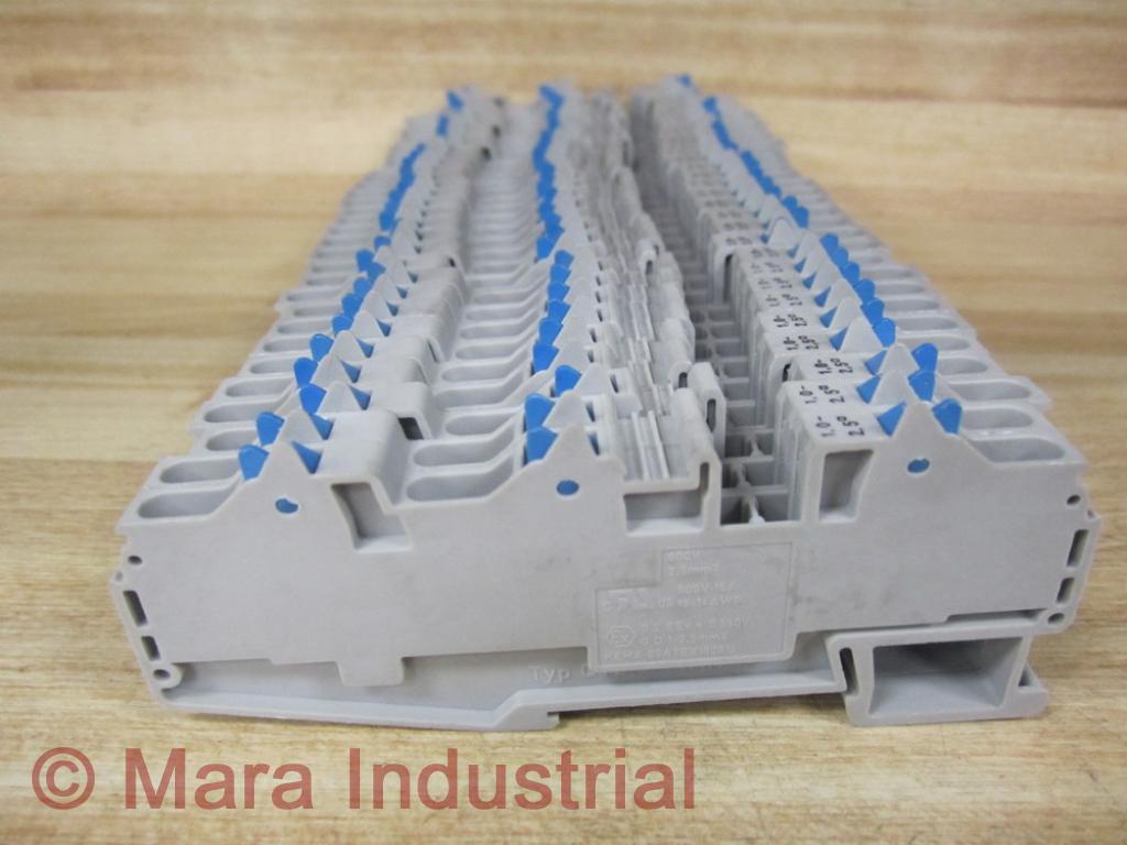 Phoenix Contact 3204159 Terminal Block QT 2,5-TWIN (Pack of 33)