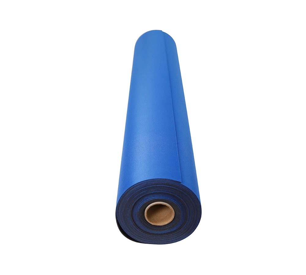 (2 Pack) 20’x27″ Blue Neoprene Floor Runner w/ Non Skid Bottom