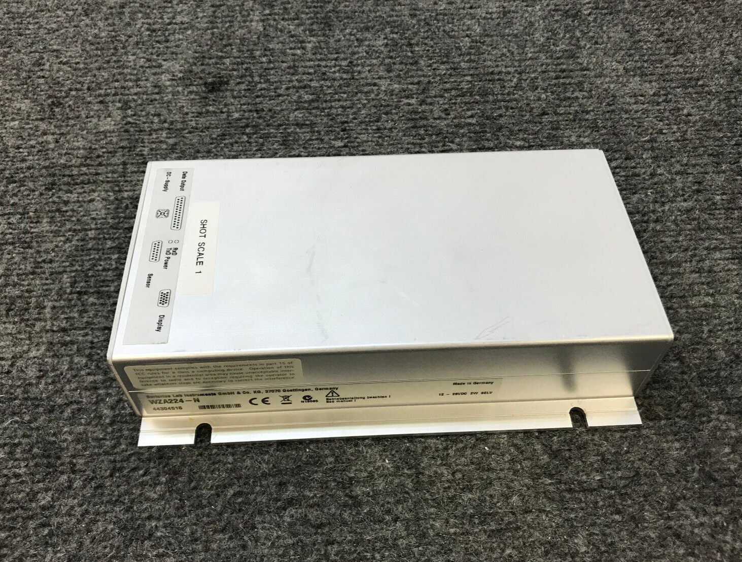 Sartouris Lab Instruments, GmbH & Co. WZA224-N Load Cell (Unit Only)