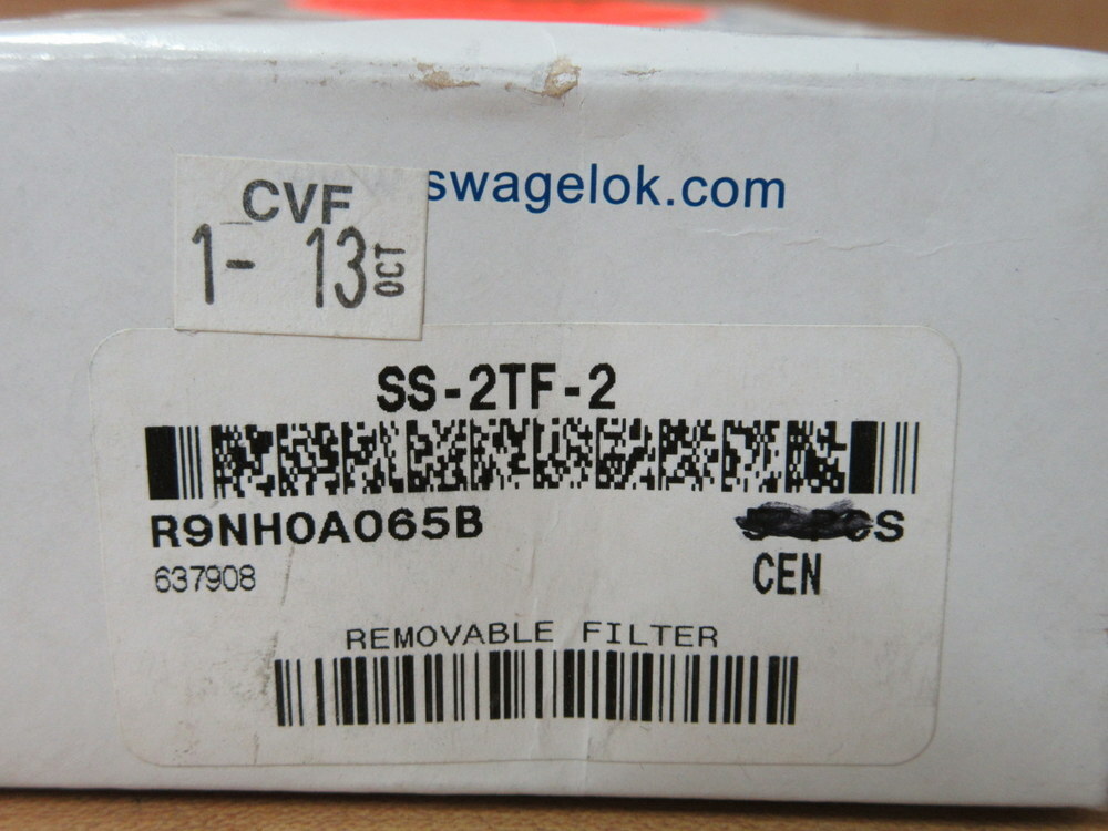 Swagelok SS-2TF-2 Particulate Filter 637908001 (Pack of 2)