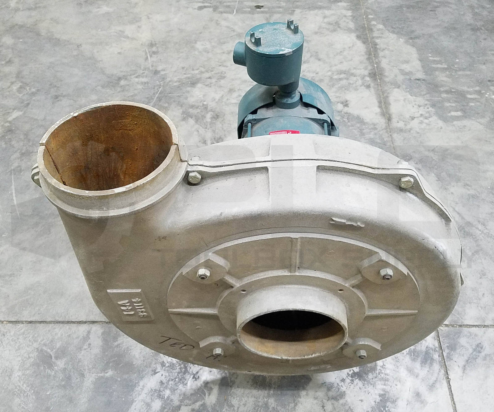 CINCINNATI FAN PB-14A CENTRIFUGAL PRESSURE BLOWER FAN 1/2HP 1725RPM, C56H2590P