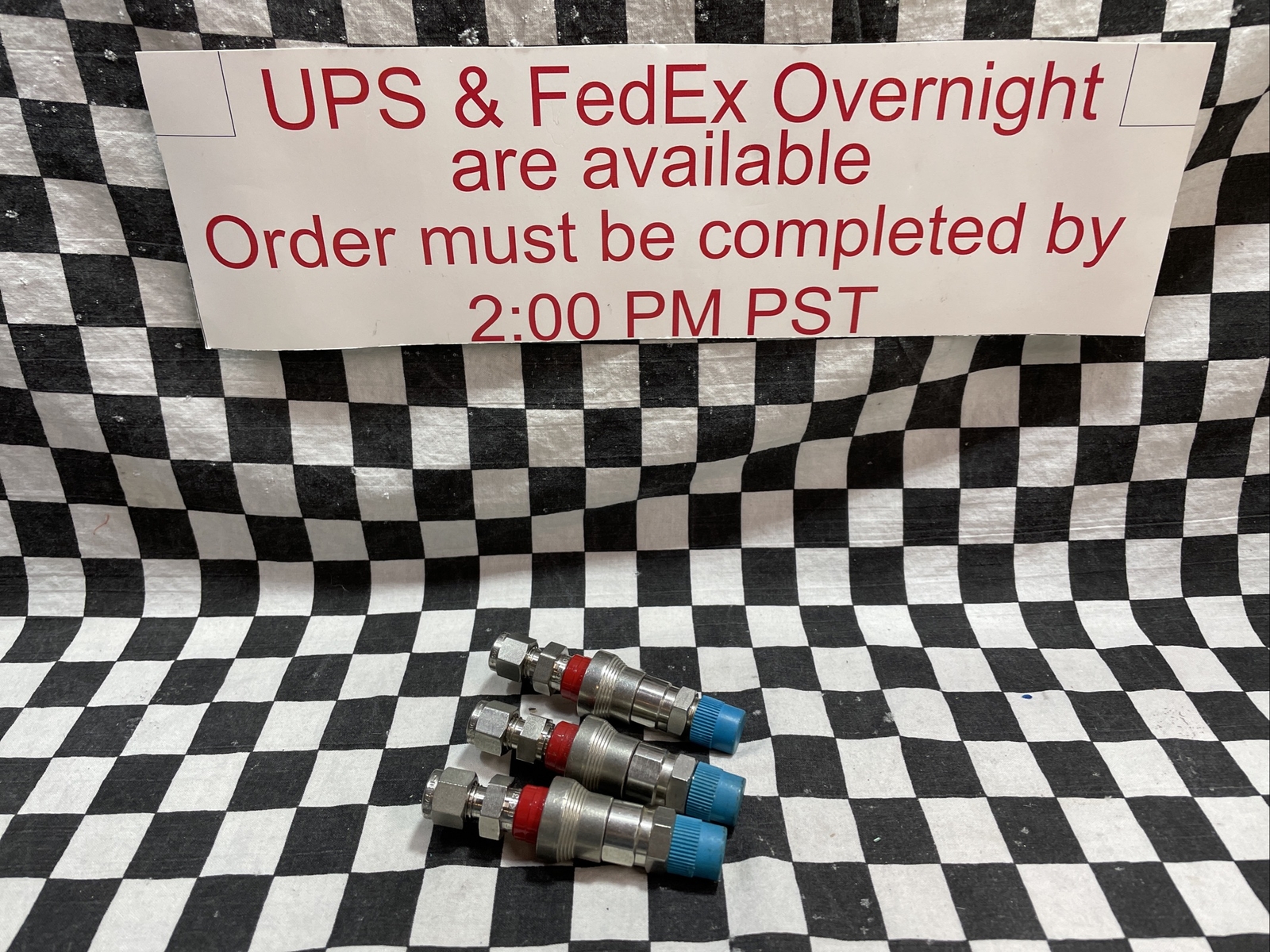 SWAGELOK Quick Connect 1/4″, & SS-QC4-B-400, LOT OF 3 SETS #N24Q