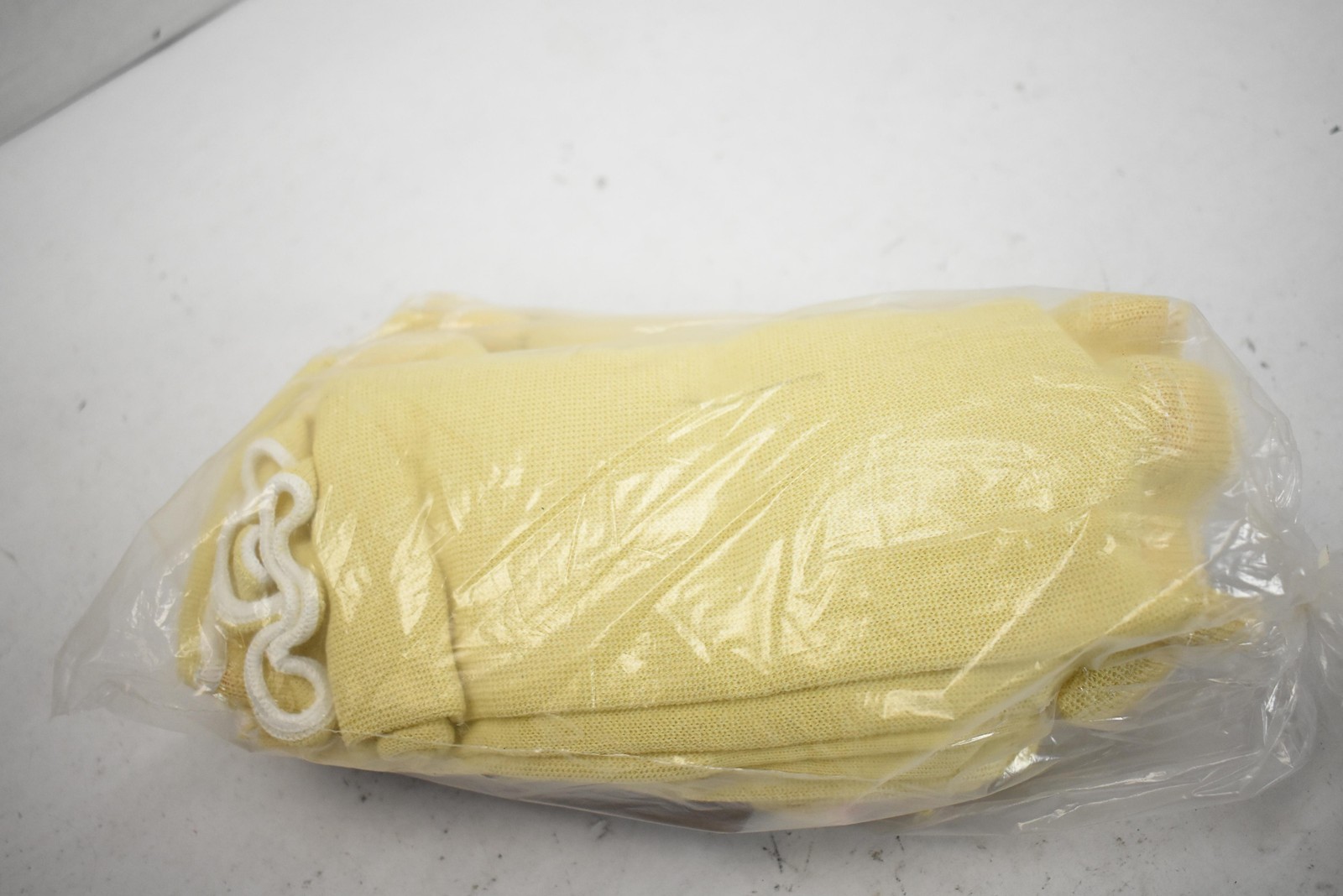 Superior Glove KFG1T18-L 18in Cut A4 Knit Tapered Sleeves Large 6 Pair Yellow